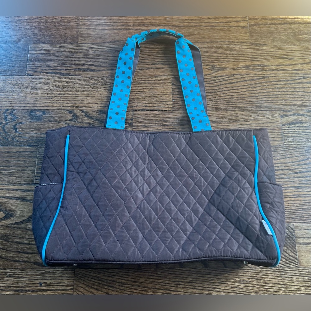 BELVAH Baby’s quilted large diaper bag